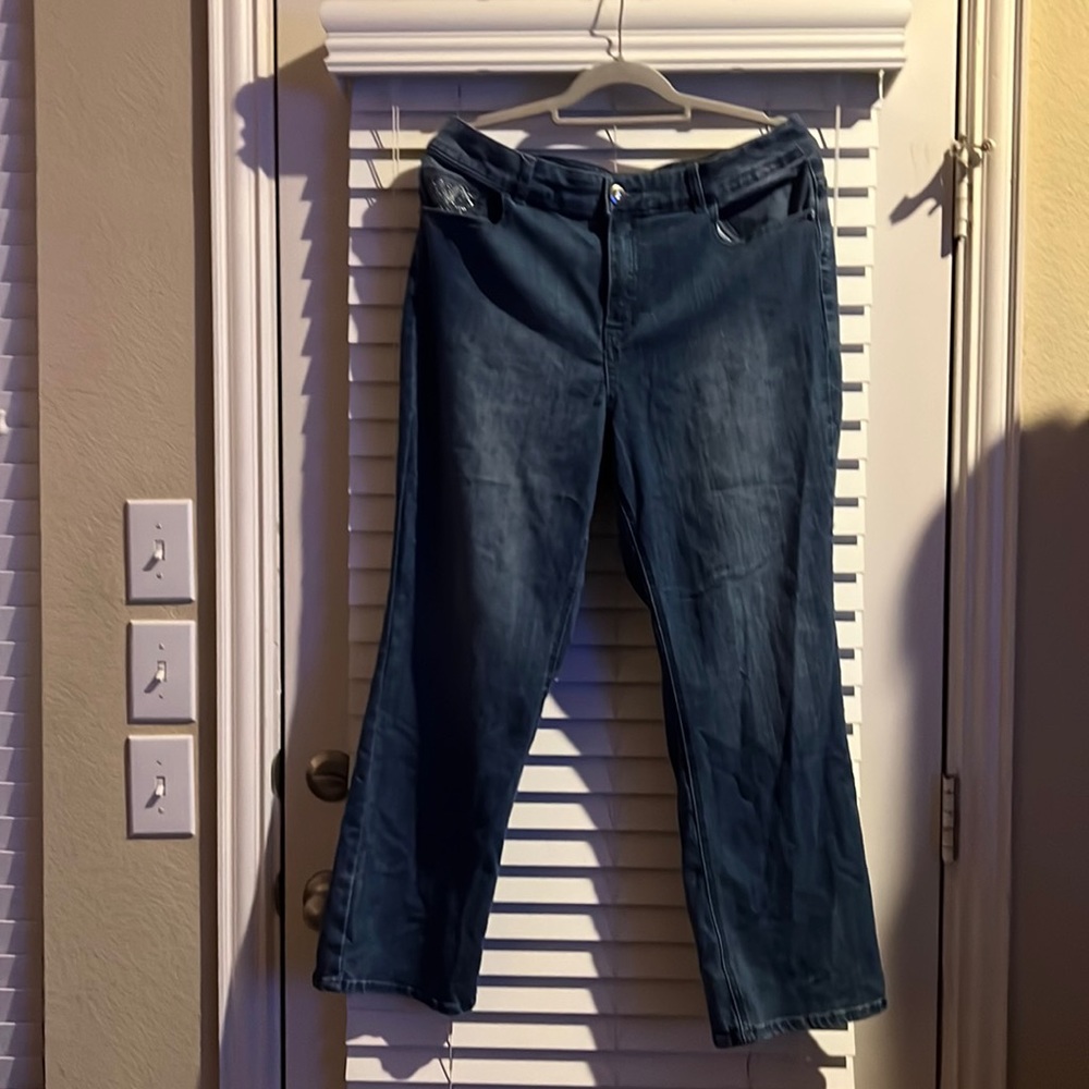 Bejeweled Blue jeans.